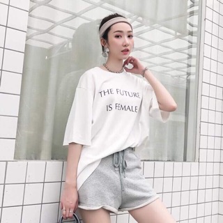 Quần đùi nữ ống rộng