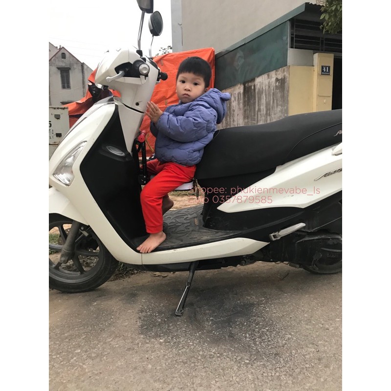 GG01-Ghế ngồi xe máy điện, xe máy gấp gọn thông minh cho bé (inbox trước khi mua)
