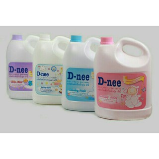 Nước xả vải Dnee màu trắng 3000ml Thái Lan