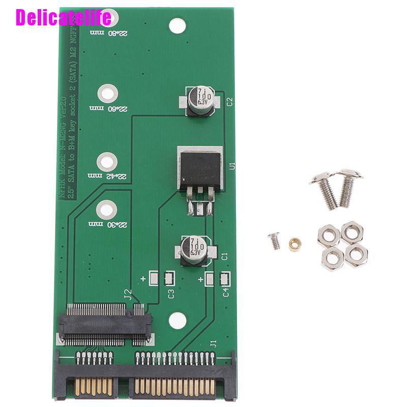 Thẻ chuyển đổi Ngff (M2) ssd sang 2.5 inch sata m.2 ngff ssd sang sata3