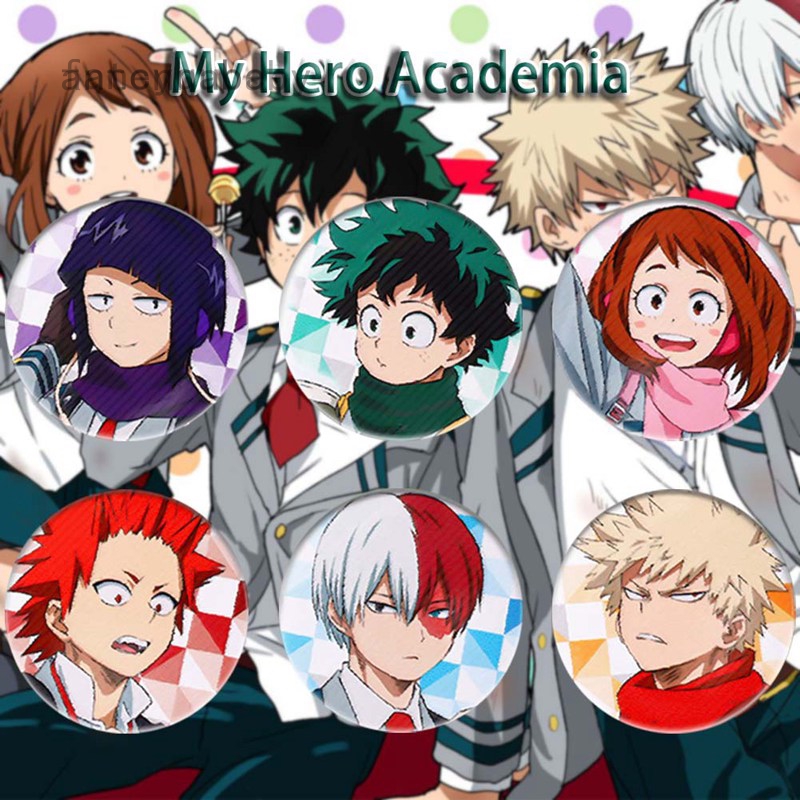 Ghim cài áo kiểu hình nhân vật anime my hero academia