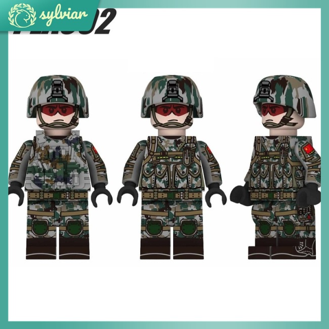 Bộ Đồ Chơi Lắp Ráp Lego Quân Đội Mini