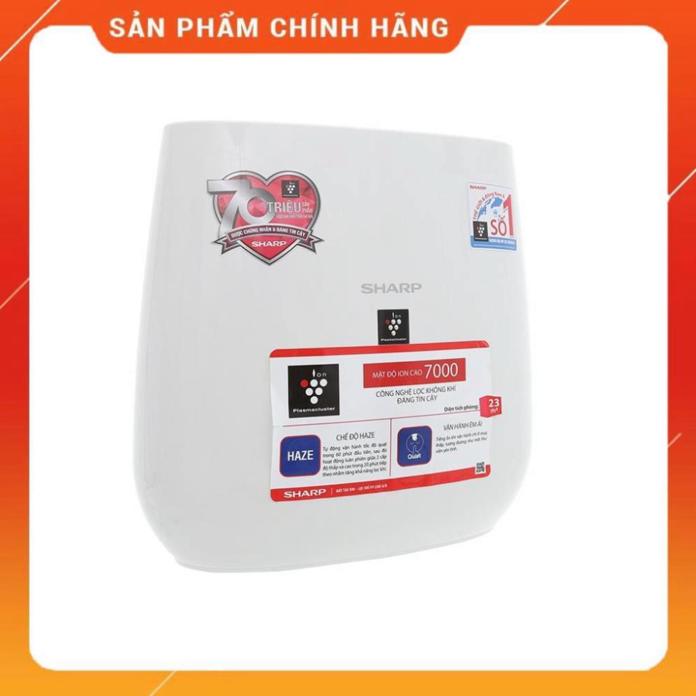 FP-J30E | Máy lọc không khí Sharp FP-J30E hàng chính hãng (Lọc sạch bụi PM2.5, có Plasmacluster ion) (23m2)