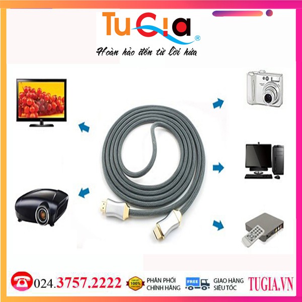 CÁP HDMI 3 MÉT UNITEK Y-C148 - Hàng chính hãng