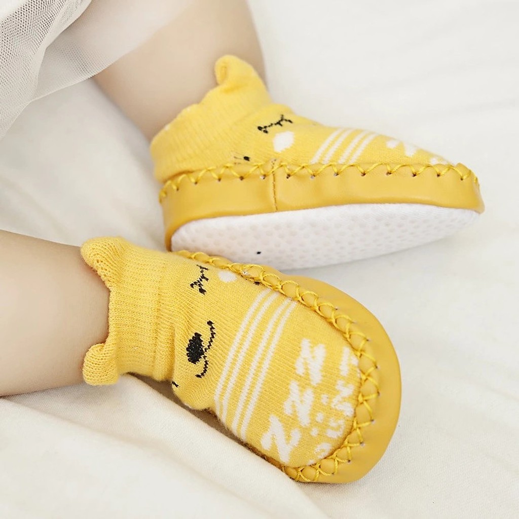 [Haobaby shop] Giày vớ tập đi HÀN QUỐC cho bé