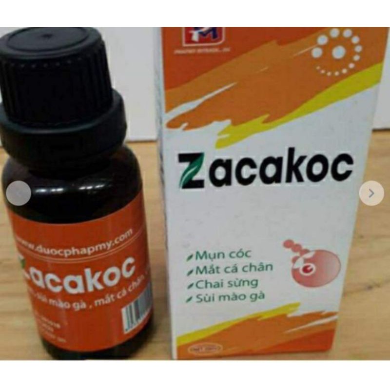 Zacakoc_mụn cóc, ké, chai sần, sùi mào gà