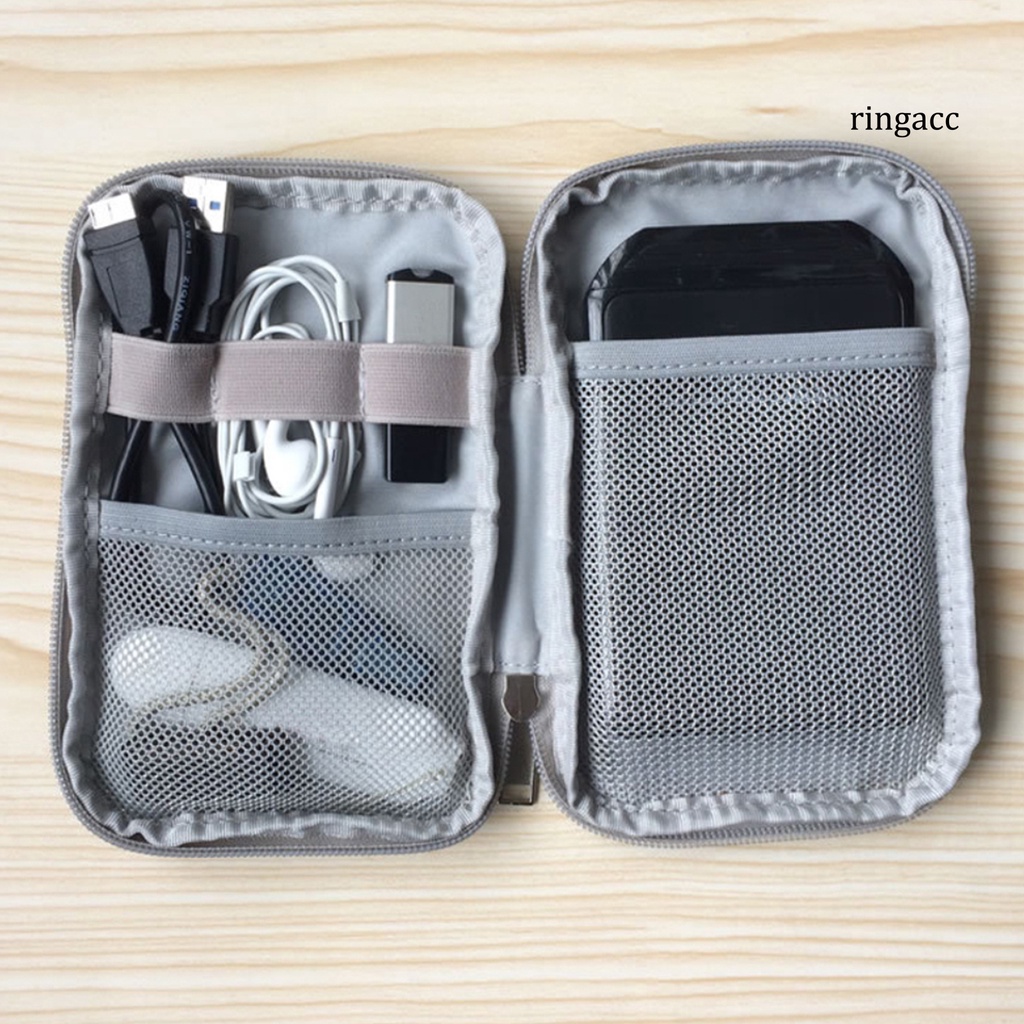 Túi Đựng Dây Cáp Sạc Usb Đa Năng Tiện Dụng Cho Gia Đình