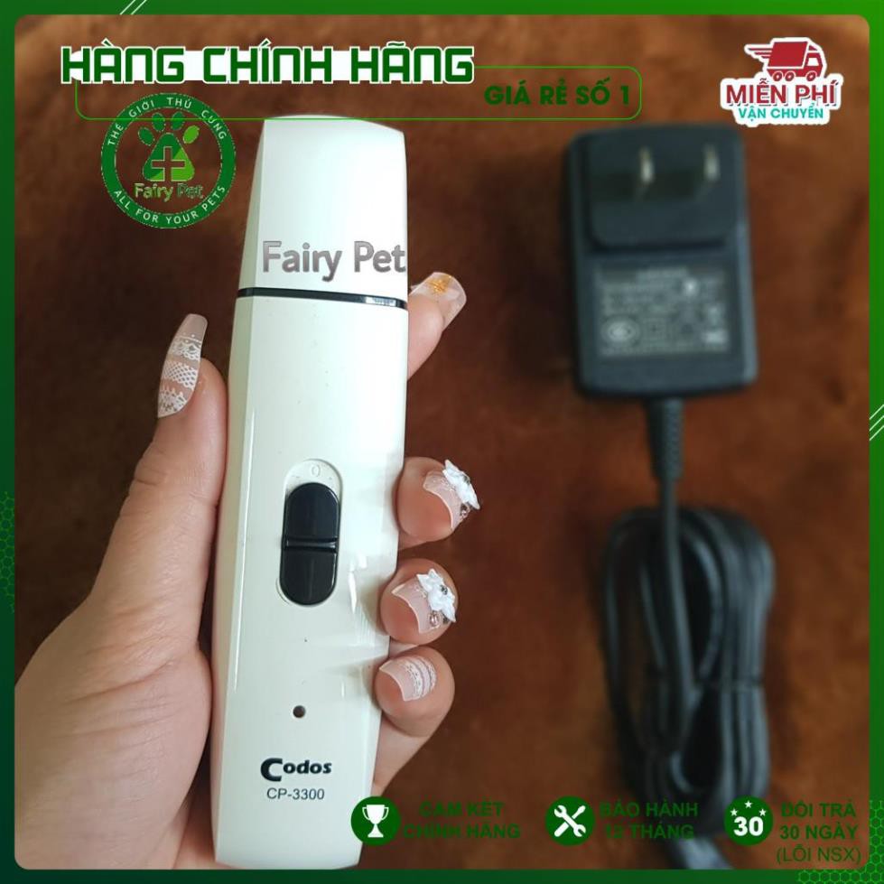 [HÀNG CHÍNH HÃNG] MÁY MÀI MÓNG CHÓ MÈO CODOS CP- 3300 PHỤ KIỆN THÚ CƯNG/ FAIRYPET SHOP