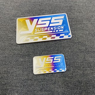 [CHƠI TẤT TAY] TEM TITAN HIỆU YSS DÁN GẮP XE CO,DÈ XE TAY GA TRANG TRÍ CỰC CHẤT