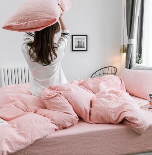 Set chăn ga gối trơn cotton