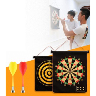 Bảng phóng phi tiêu nam châm 12 inches, kèm 04 phi tiêu (40x32cm)