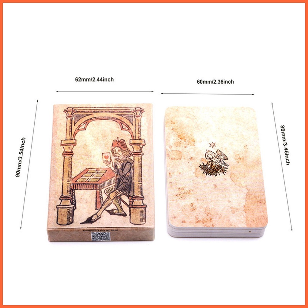 Bộ Thẻ Bài Tarot Oracle Phiên Bản Tiếng Anh Nhiều Lớp