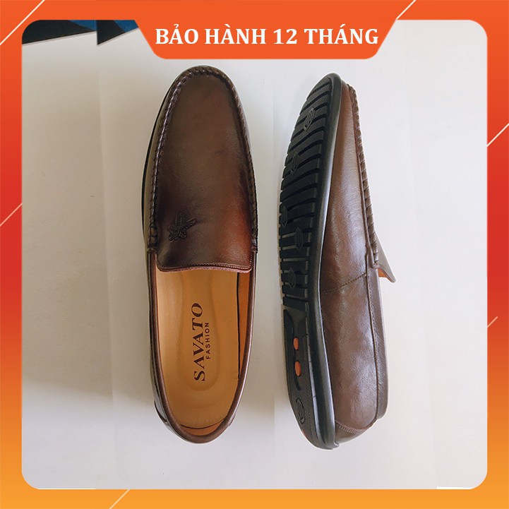 Giày Lười Nam Cao Cấp [DA BÒ THẬT 100%-TIỀN NÀO CỦA NẤY] Giày lười da bò -TẶNG 2 ĐÔI TẤT LƯỜI CAO CẤP - GLK | BigBuy360 - bigbuy360.vn