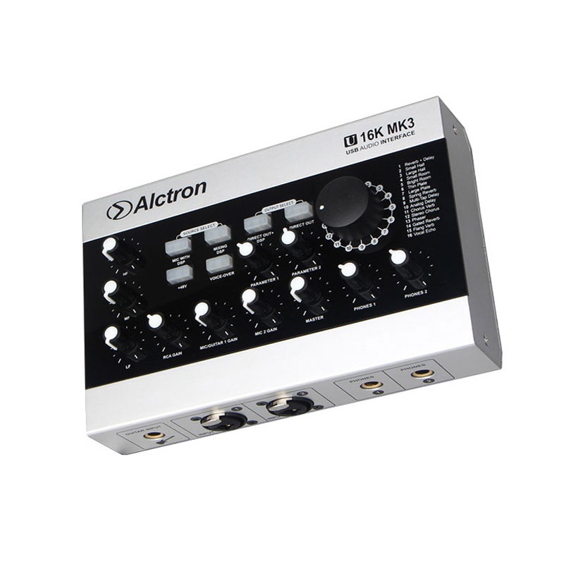 Sound Card Alctron U16K MK3 Tặng Kèm Dây Kết Nối , Chuyên Thu Âm Livestream , Hát Karaoke Chuyên Nghiệp , Âm Thanh Hay