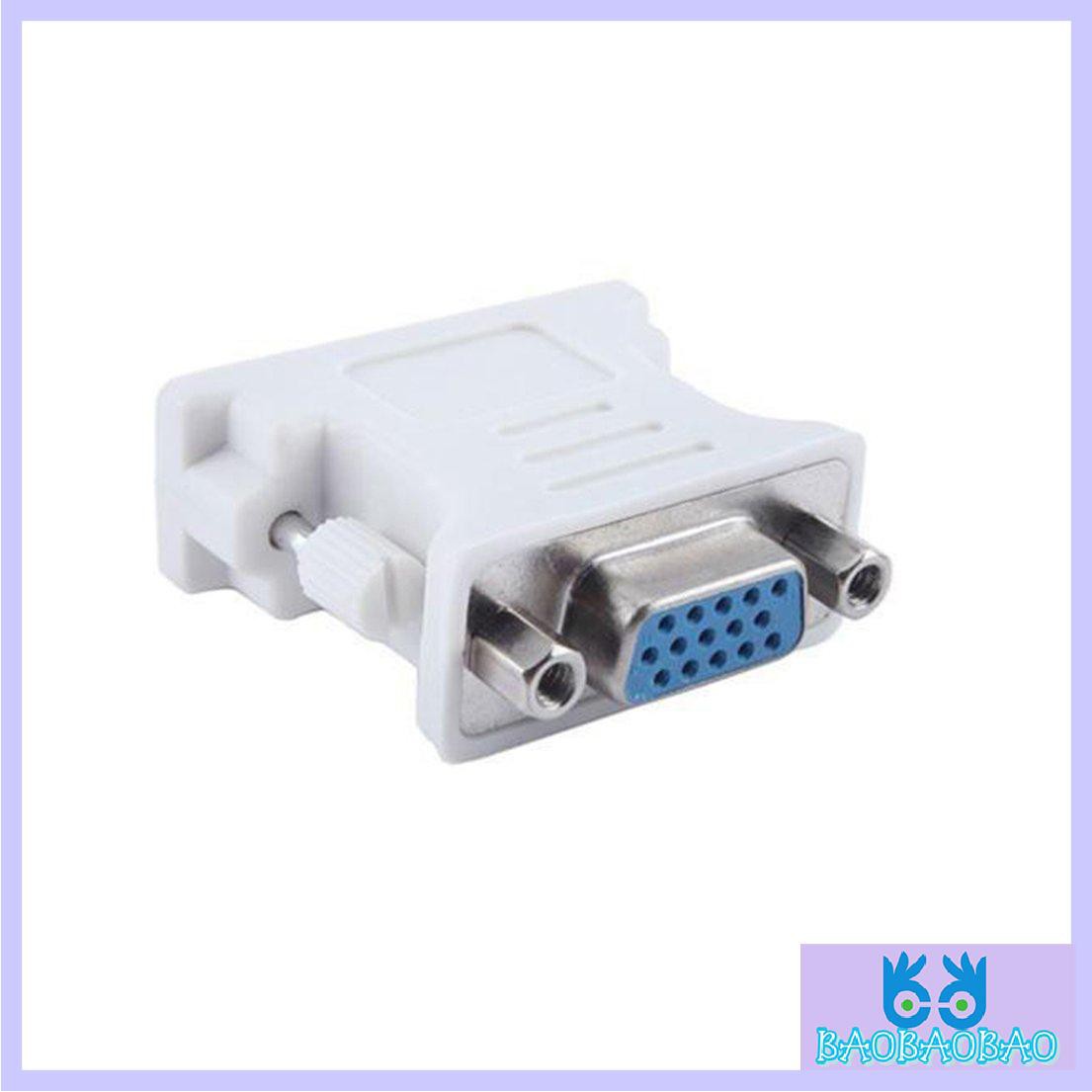 Đầu Chuyển Đổi Vga Sang Dvi D / 24 + 1 Pin Male Sang Vga Female | BigBuy360 - bigbuy360.vn