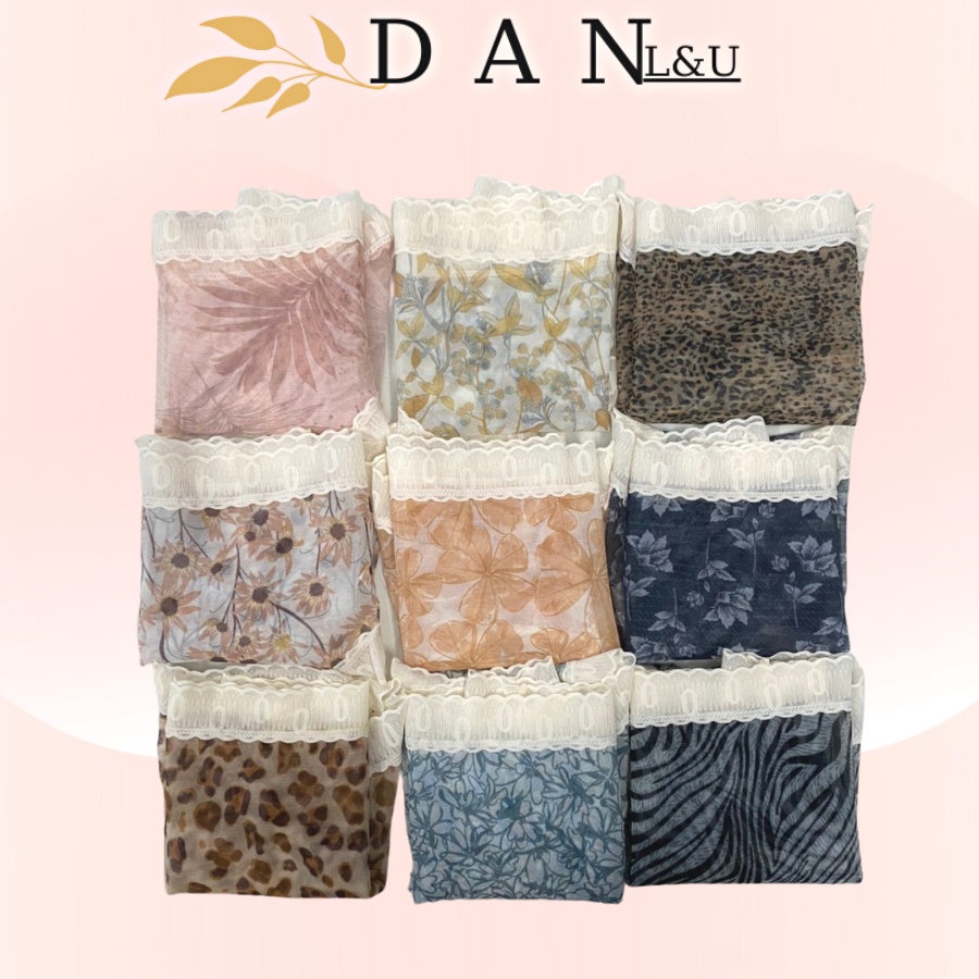 Quần Lót Ren Lưới Mỏng Co Dãn Siêu Thoáng Mát Họa Tiết Xinh Xắn DAN L&amp;U 12