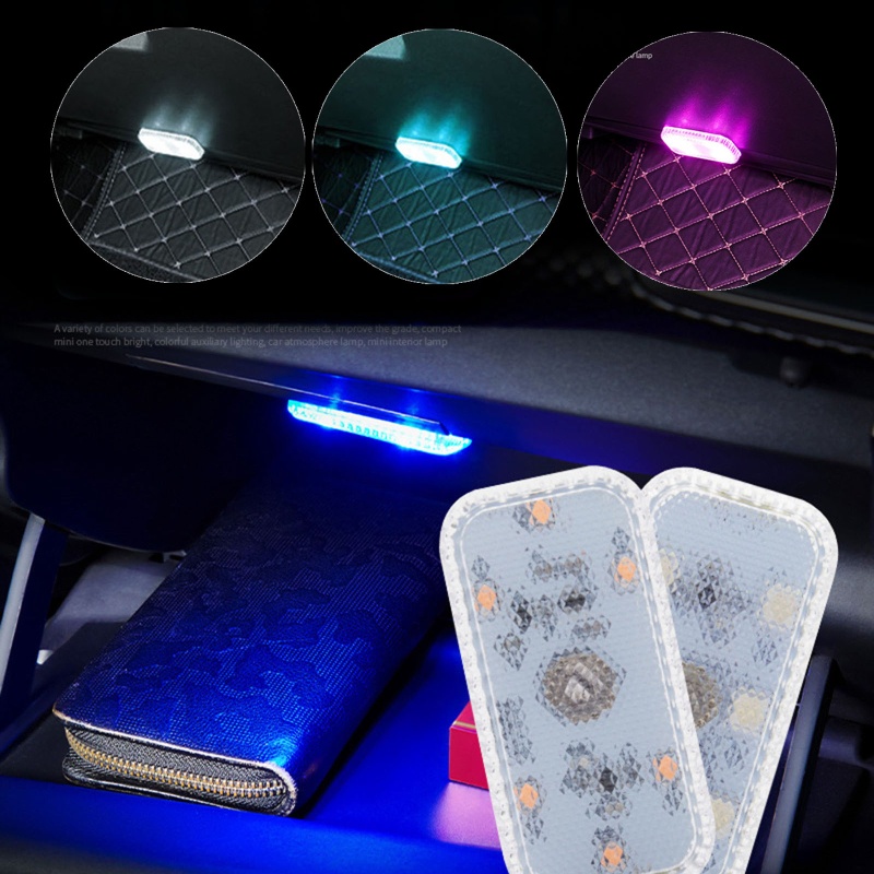 Đèn LED Đọc Sách Gắn Trần Xe Hơi Điều Khiển Từ Xa Không Dây