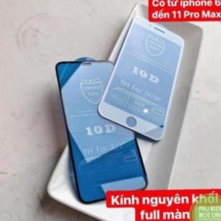 Kính cường lực 10D nền xanh full màn nguyên khối