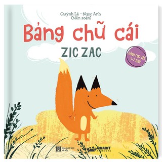 Sách - Bảng chữ cái Zic Zac - Bảng chữ cái Tiếng Việt - Crabit Kidbooks