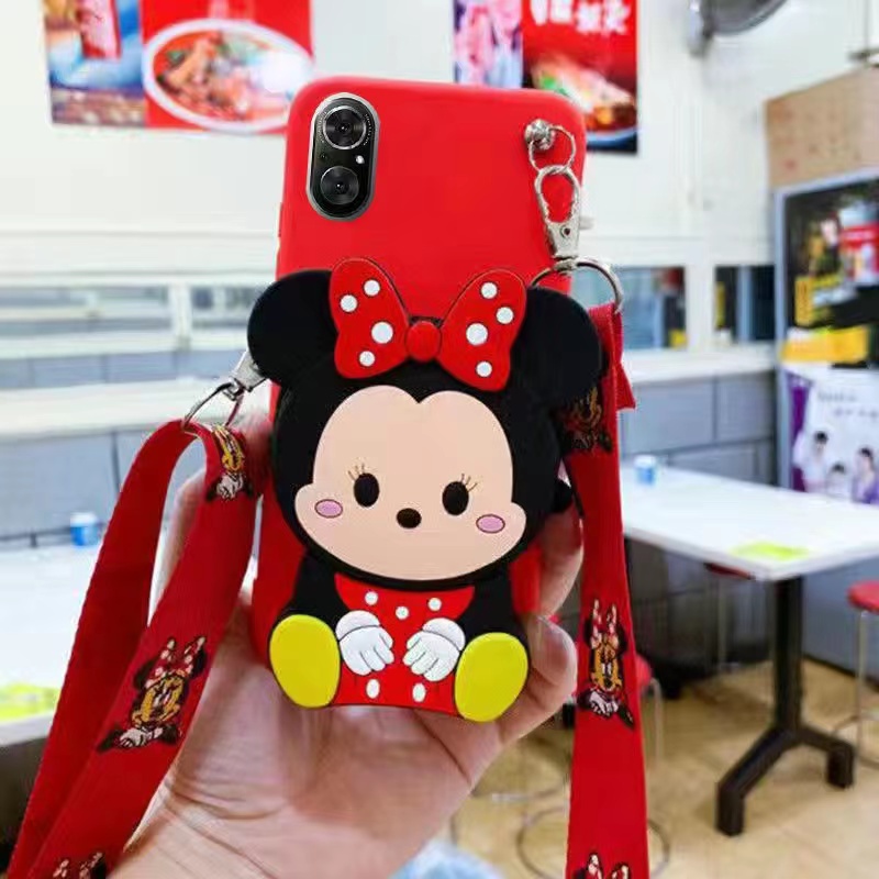 Ốp Điện Thoại Dạng Ví Tiền Xu Hoạt Hình 3D Cho IPhone 14 14Pro 14Max 14Pro Max 13 12mini 11 X XS XR XSMAX 5 6 7 8Plus