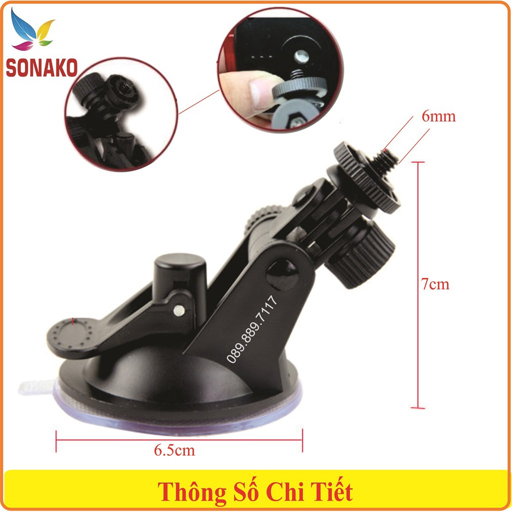 Giá Treo Camera Hành Trình , Hút Kính Camera Hành Trình Cao Cấp- Sonako