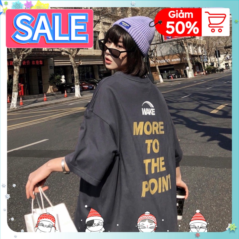 Áo thun tay lỡ Nam Nữ form rộng Oversize, áo phông Unisex, Vải cotton mới nhất LF84