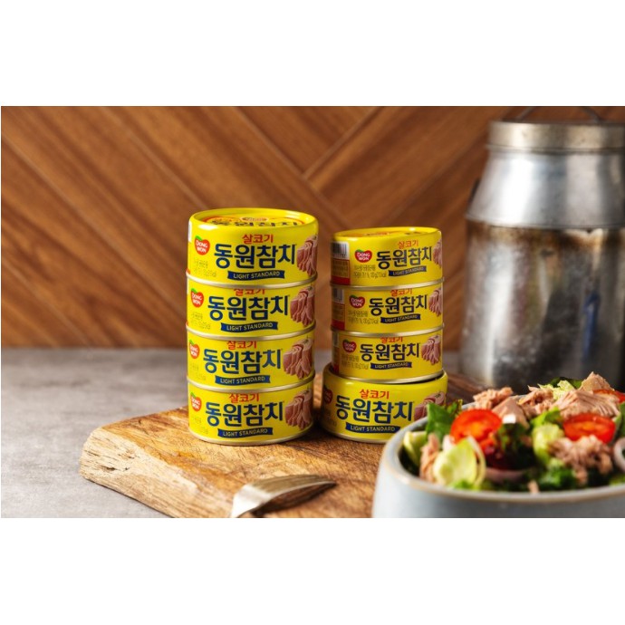 [DONGWON] CÁ NGỪ TRẮNG 100G - [동원]  살코기 참치 100G