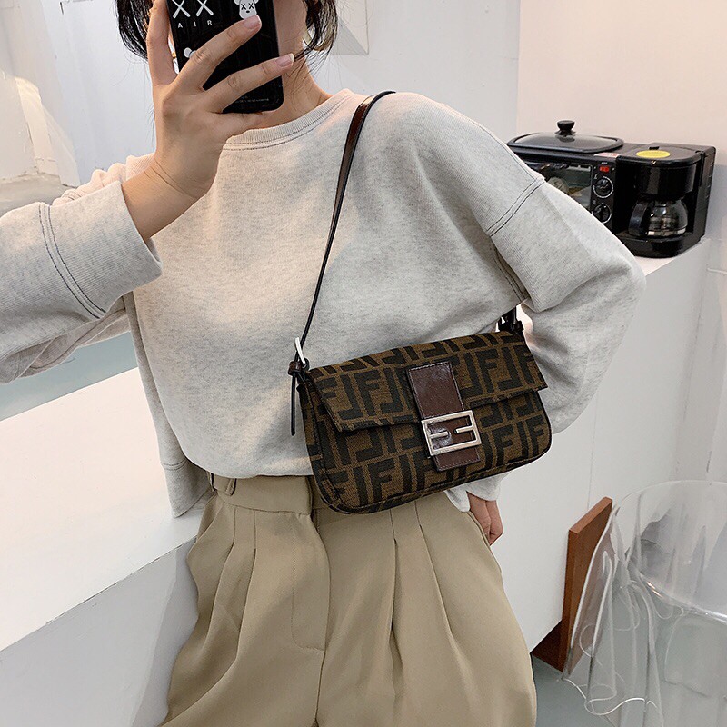Túi xách nữ kẹp nách thời trang cao cấp họa tiết sang trọng + QUÀ TẶNG MAY MẮN | BigBuy360 - bigbuy360.vn