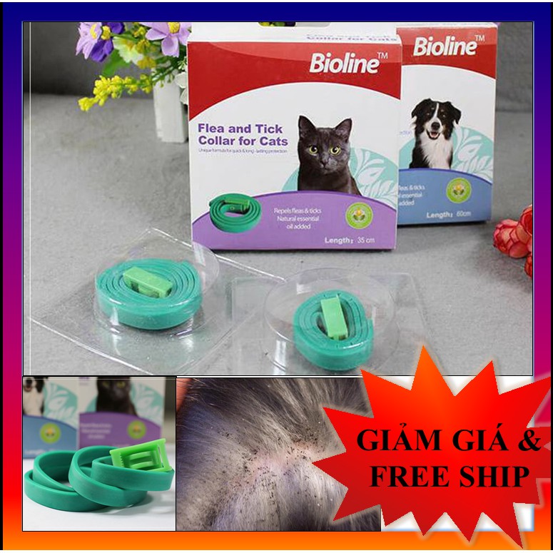 Vòng cổ chống ve rận Chó Mèo Bioline - Trang bị ngay cho thú cưng bạn thumbnail