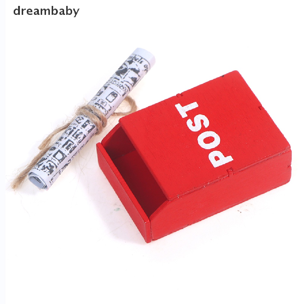 Hộp Thư Gỗ Mini Tỷ Lệ 1: 12 Trang Trí Nhà Búp Bê