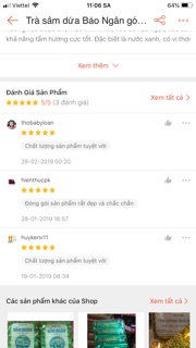 Trà sâm dứa Bảo Ngân gói lớn 350g (xem video)