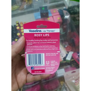 Dưỡng môi Vaseline Rosy chính hãng