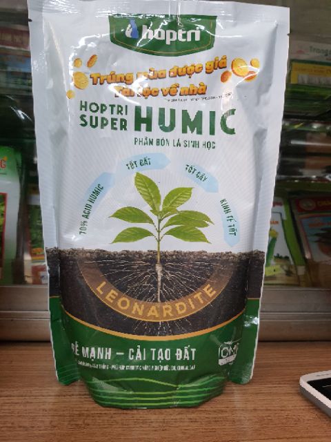Phân bón sinh học SUPER HUMIC- GÓI 1KG