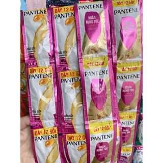 [Mới] Dây 10 gói dầu Gội Xã Pantene Ngăn Rụng Tóc