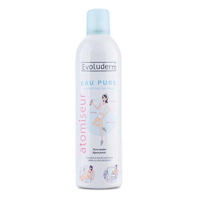 Xịt khoáng cấp ẩm Evoluderm Atomiseur Eau Pure | BigBuy360 - bigbuy360.vn