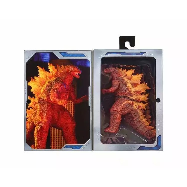 Đồ Chơi Nhựa PVC NECA Burning Godzilla Chính Hãng Cho Bé Trai, Vua Của Quái Vật, Mô Hình Nhân Vật Hành Động Godzil-zalc
