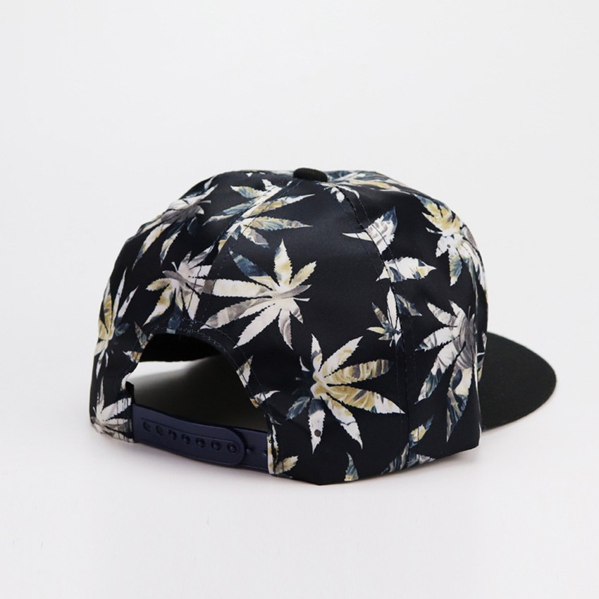 Mũ hiphop họa tiết lá phong - Mũ snapback thời trang Hàn Quốc siêu đẹp, siêu hot