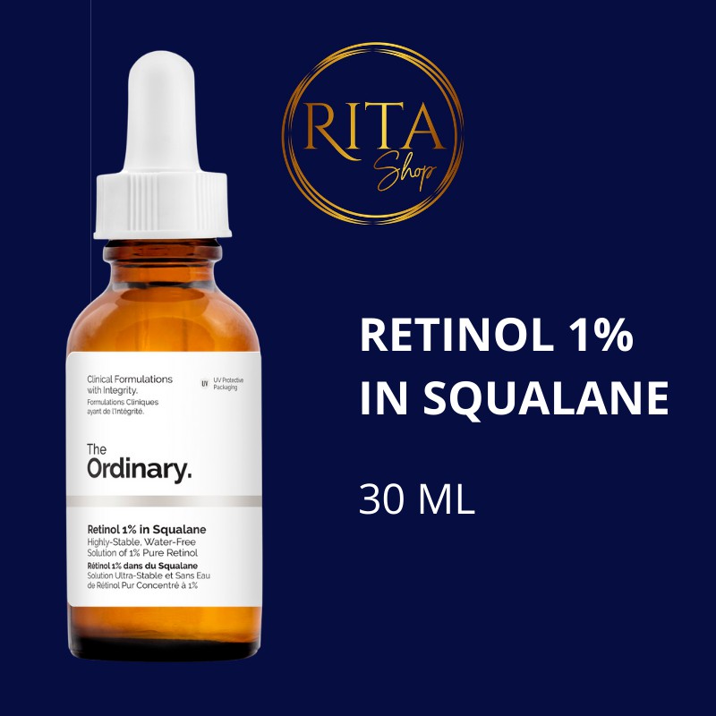 [BILL CANADA] Serum The Ordinary Retinol 1% in Squalane tinh chất chống lão hóa da &amp; làm sáng da