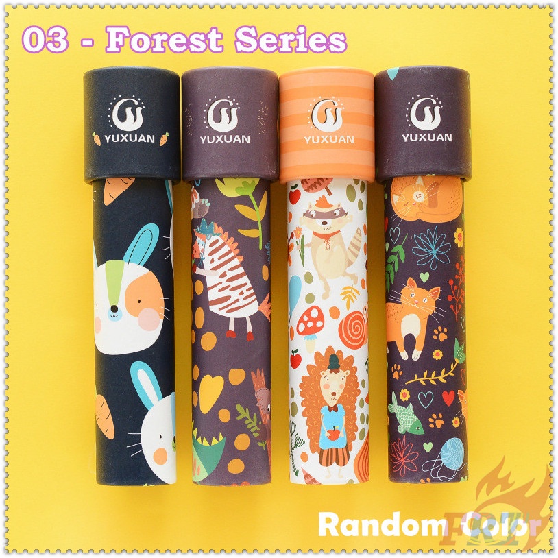 ✨ Đồ Chơi Kính Vạn Hoa 03:Plant / Girls / Forest / Ocean / Planet ✨ 1 Kính Vạn Hoa 3D Đồ Chơi Giáo Dục Cho Bé