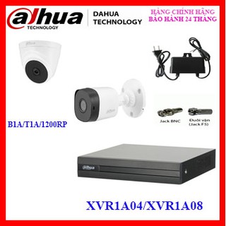 TRỌN BỘ 2 CAMERA DAHUA 2.0MP HAC-B1A21P
