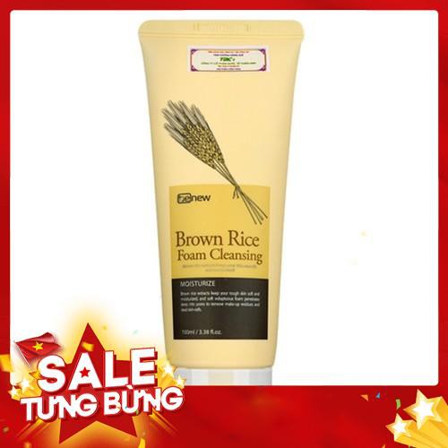 [Cửa hàng chính hãng]  Sữa rửa mặt trắng da giảm nếp nhăn Benew Brown rice 100ml 