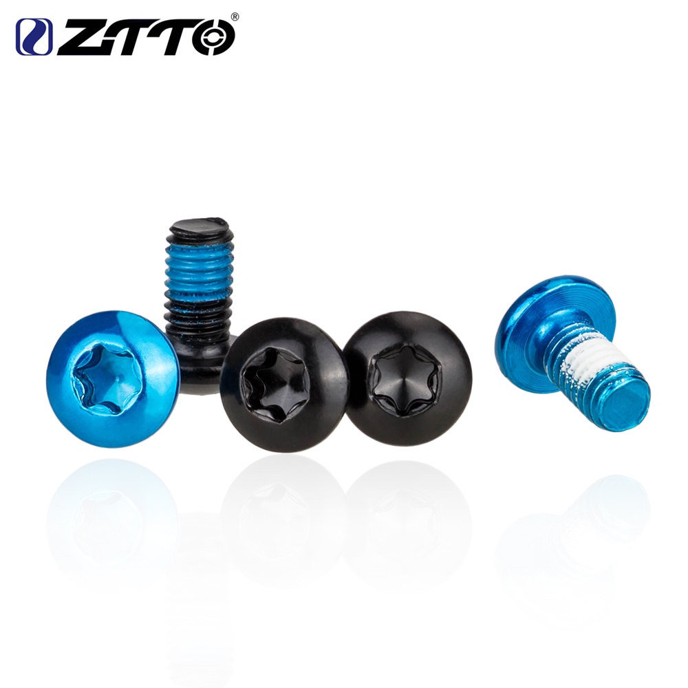 Set 12 ốc vít t25 ZTTO bằng thép M5 * 9mm chuyên dụng cho đĩa phanh xe đạp leo núi