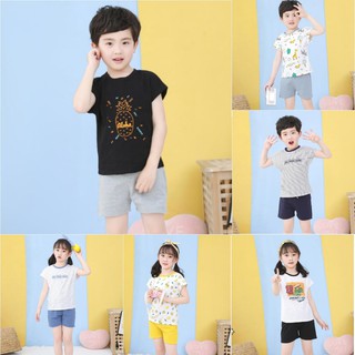 🆘[ĐỒNG GIÁ+ FREE SHIP]🆘 Quần áo thun trẻ em hàng Quảng Châu nhiều mẫu 2 size(110- 120cm)