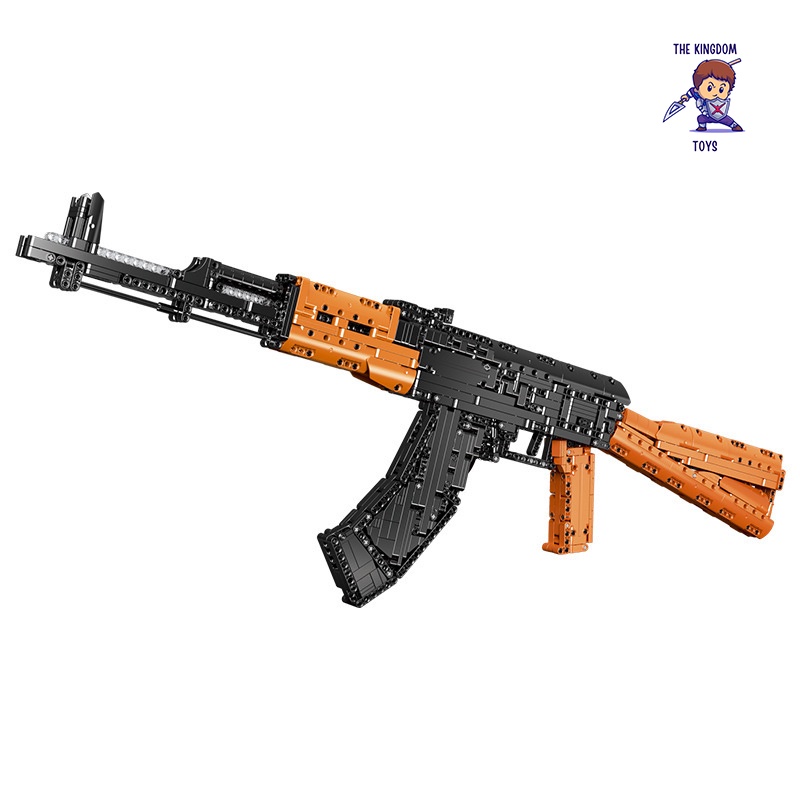 Đồ Chơi Lắp Ráp PUBG Mô Hình AK-47 Trong Game CSGO Cảnh Sát Quân Đội Đồ Chơi Bé Trai XB24006