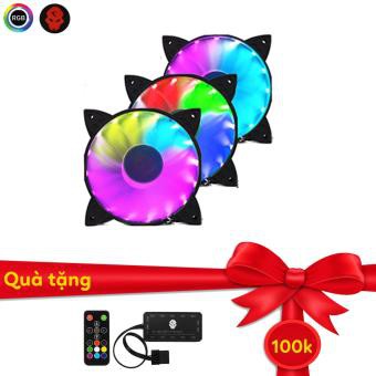 (sale) Combo 5 Fan Led RGB Digital HXHS + Tặng Bộ Hub Kết Nối Nguồn Và Điều Khiển (bán sỉ) | BigBuy360 - bigbuy360.vn