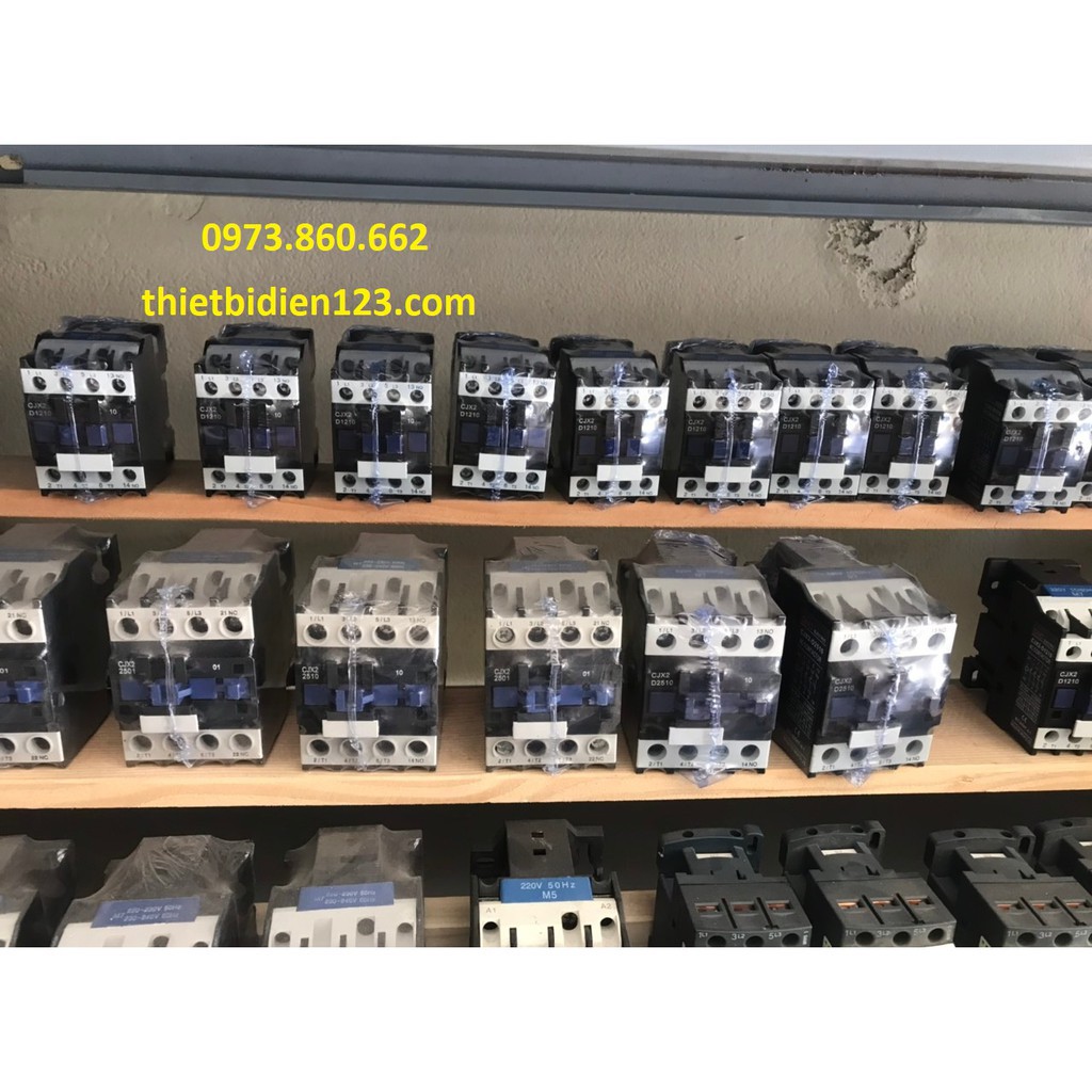 KHỞI ĐỘNG TỪ - CONTACTOR 12A, 18A, 25A, 32A GIÁ TỐT - DÙNG CHO ĐỘNG CƠ 0 - 11kw -TBĐ