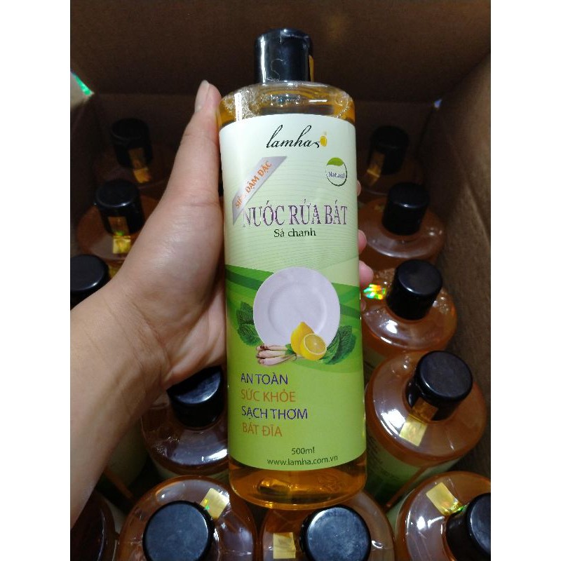 Nước rửa bát sả chanh Lam Hà