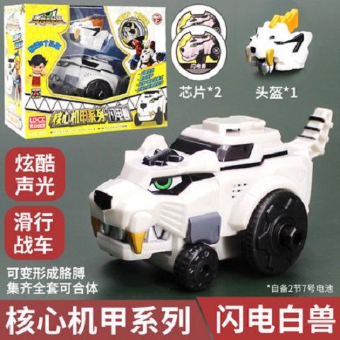 Đồ Chơi Rô Bốt Biến Hình Thông Minh Phát Sáng Trong Đêm Độc Đáo Cho Bé