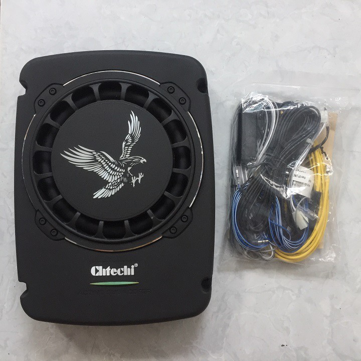 LOA SUB GẦM GHẾ ĐẠI BÀNG CHTECHI 8&quot; CHO XE Ô TÔ, XE TẢI DC:12V