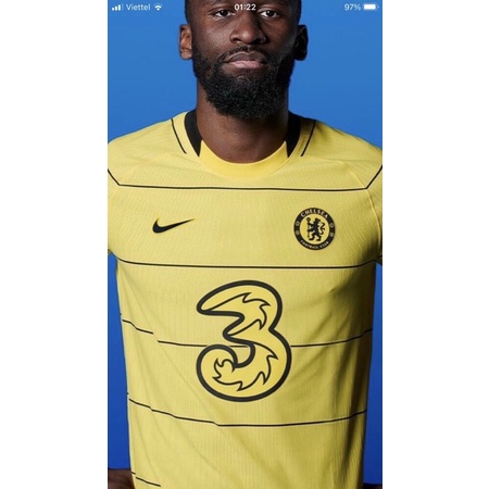 Xuất Dư Thanh Lý FreeShip Bộ Quần Áo Bóng Đá Chelsea sân khách 2022